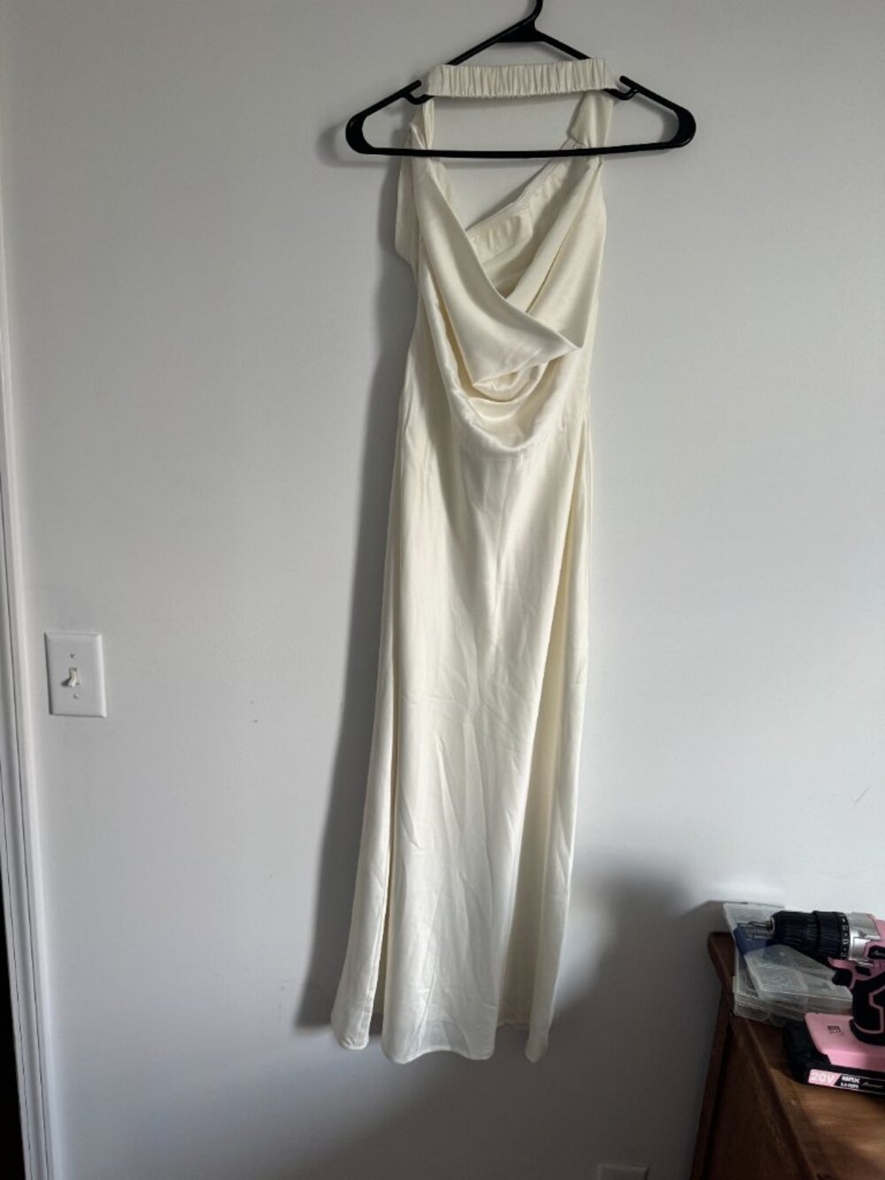 Peppermayo Strapless Maxi Dress - White/Pearl - Picture 6 of 8